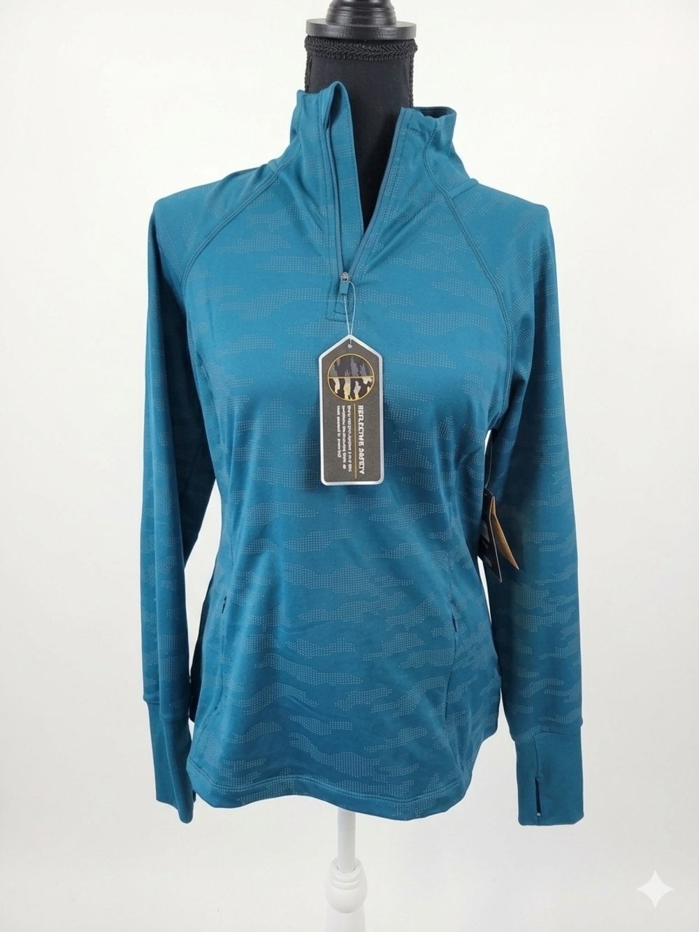 Avia Teal Half-Zip Performance Pullover